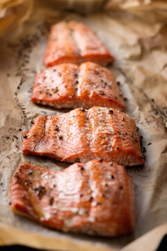 Roasted Salmon