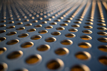metal grid background