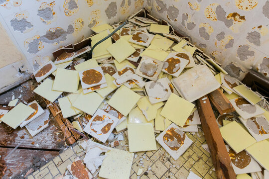 bathroom demolition