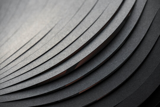 Lamination in a Black Background