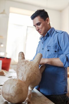 Fascinating papier mache handicraft