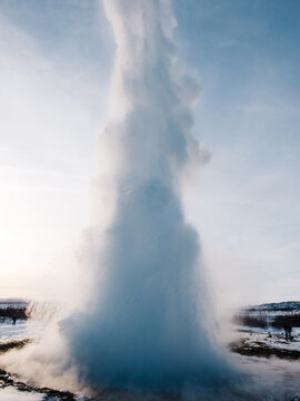 Exploding Geysir