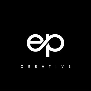 EP Letter Initial Logo Design Template Vector Illustration