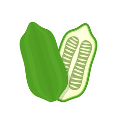 Sesame vector. sesame on white background. Sesame seed.