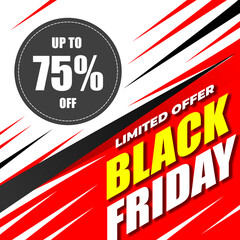 Black Friday banner template