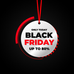 Black Friday  label template