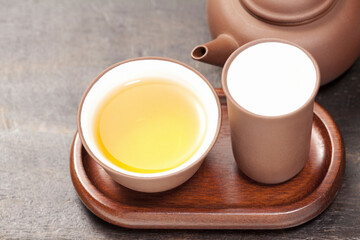 高山烏龍茶と中国茶器