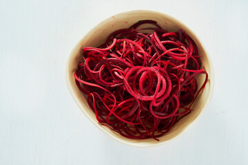 Beetroot Spirals