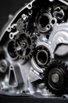 Transmission internal view