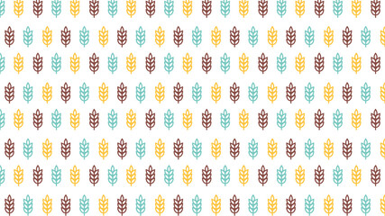 Oat pattern wallpaper. oat symbol. Wheat pattern. Rice pattern wallpaper.