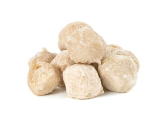 meat ball isolated on white background