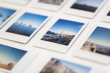 Group of polaroids from USA