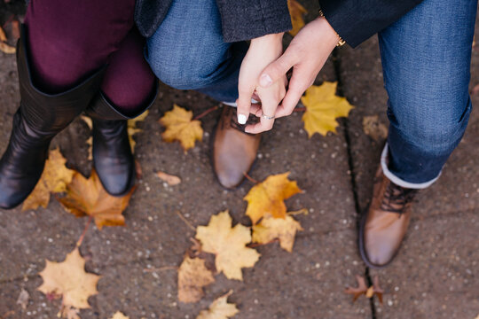 Fall couple.