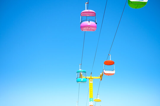 Santa Cruz boardwalk sky glider