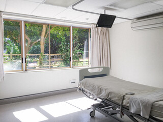 Empty Hospital Ward