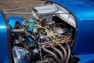 car engine detail