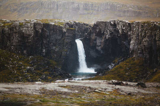 Folaldafoss waterfall, Iceland