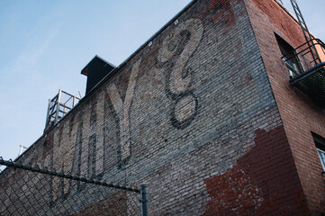 Giant piece of graffiti simply asking Why?