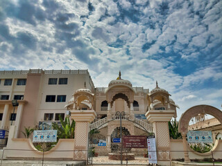 Picture of Akshaya Patra Temple shot on sunny day