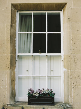 Window of a Georgian House in Bath
