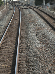 Obraz premium 鉄道のレール