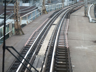 Fototapeta na wymiar 鉄道のレール