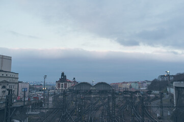 Prague main train station