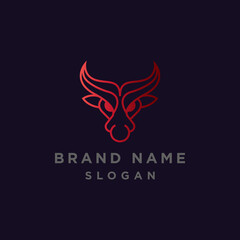 Bull Logo Design Template