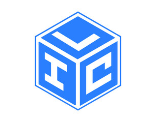 3d  letter LIC icon design on WHITE background.  Creative letter LIC/LIC logo design. 3d LIC initials Logo design