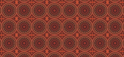 pattern with red flowers