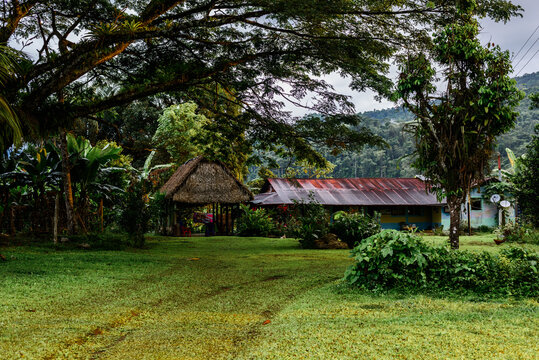 Coutry house in the tropical jungle of Merida, Venezuela.