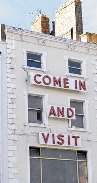 random tourism sign