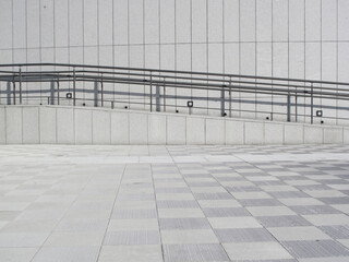 建物のスロープ