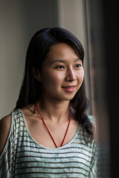 Portrait of a Young Asian Woman