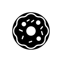 Obraz premium doughnut icon vector illustration design