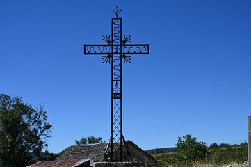 Obraz premium croix de fer dans les Cevennes