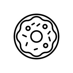 doughnut icon vector illustration design