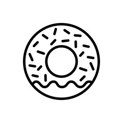 doughnut icon vector illustration design