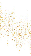 Gold stars luxury sparkling confetti. Scattered sm