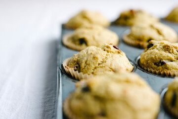 Cranberry Cornbread Muffins