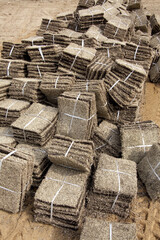 芝生の張り替え