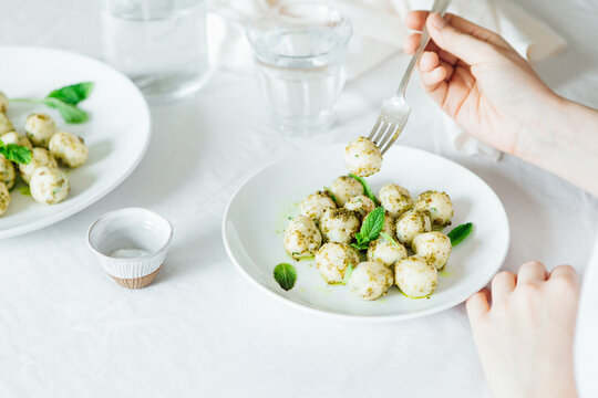Ricotta gnocchi