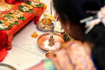 Fototapeta premium The Lord Ganesh, the god in the Hindu religion