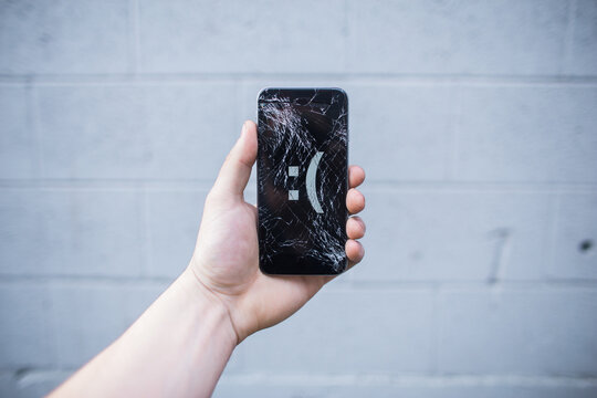 Cracked Smart Phone