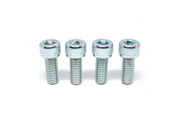 Bolts(Hex) isolated on white background 