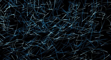 decorative string fibers 