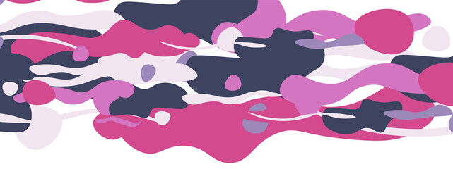 Trendy liquid style shapes abstract design, dynamic vector background for placards, brochures, posters, web landing pages, covers or banners