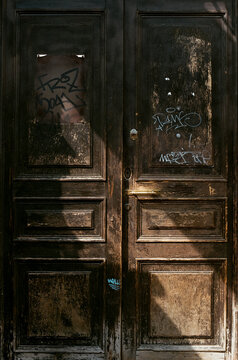Wooden door