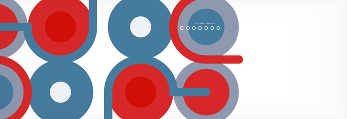 Circles and lines abstract background for covers, banners, flyers and posters and other templates