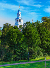View of the Transfiguration Monastery from the bay.